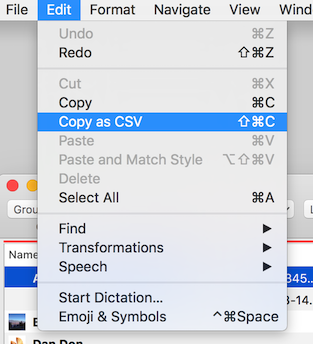 vcard editor for mac
